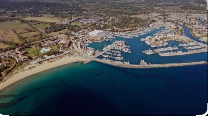 Apartamento Petit Cocon Magnifique Vue Sur Marina Dans Le Golfe De Saint Tropez Cogolin Exterior foto